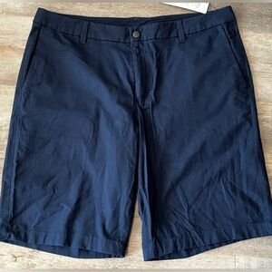 lululemon athletica Navy Blue Men's Flat Front Shorts